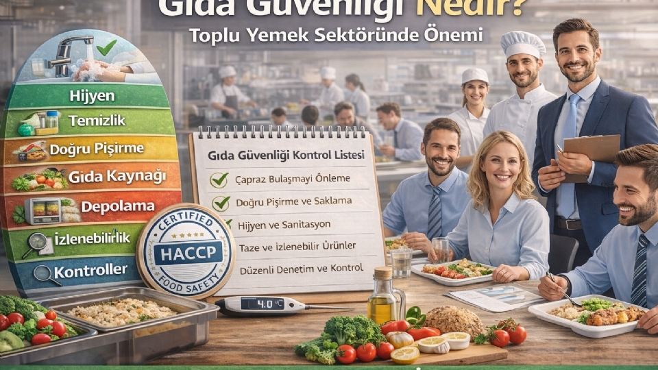 Gıda Güvenliği Nedir? Toplu Yemek Sektöründe Önemi
