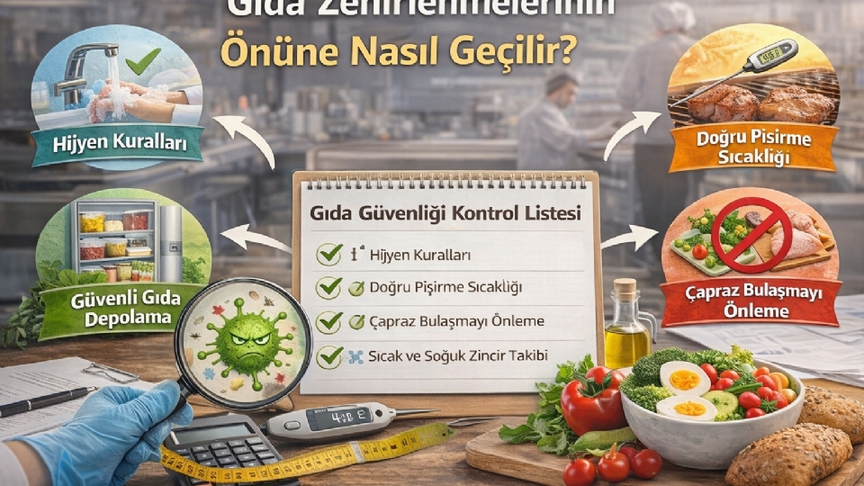 Gıda Zehirlenmelerinin Önüne Nasıl Geçilir?