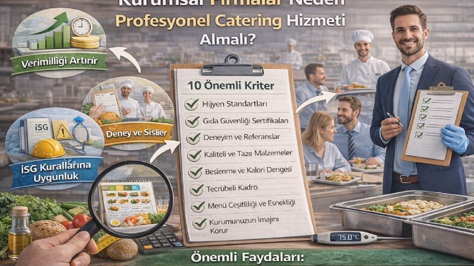 Kurumsal Firmalar Neden Profesyonel Catering Hizmeti Almalı?