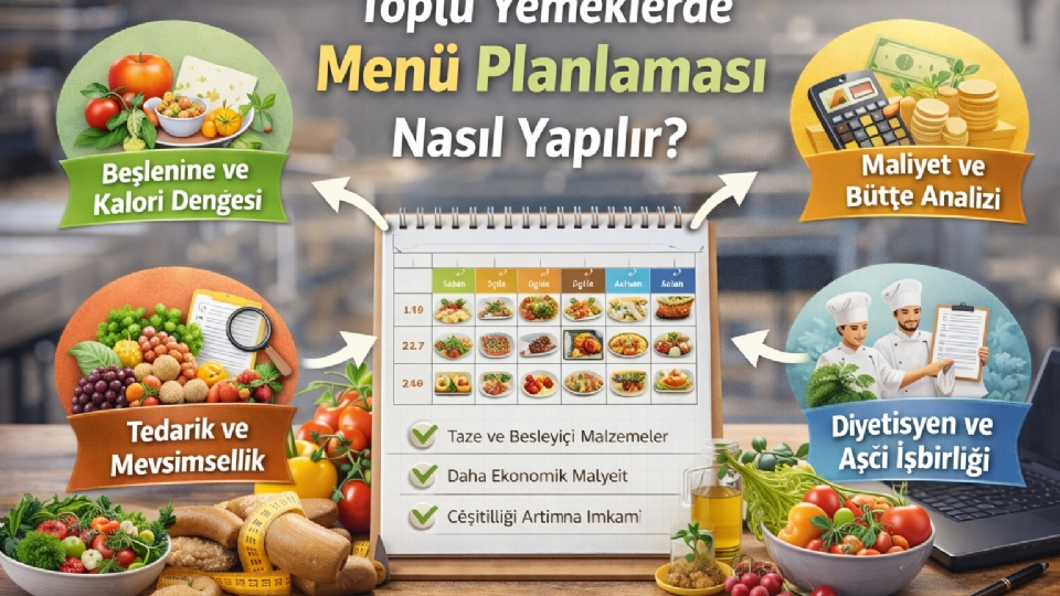 Toplu Yemeklerde Menü Planlaması Nasıl Yapılır?